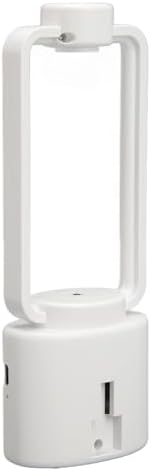 Essential Oil Diffuser Wall MOUNTABLE Automatic Perfume Machine with Colorful Light Fragrance Nebulizer for Home Office White