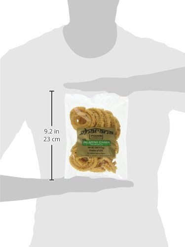 Gharana Foods Original Jalapeno Chakri, 6 oz