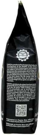 Cafe Oro Espresso Roasted Coffee Beans- Puerto Rican Coffee (2 pounds) in an Affinity Foods Bag