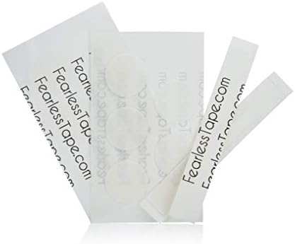 Fearless Tape Combo Pack - Fashion Tape Strips & Dots | Double Sided Body Tape Kit | Clothing Adhesive Variety Pack Strips + Dots for All Outfits