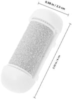 FRCOLOR 3pcs Replacement Roller Refill Heads for Electric Foot Callus Remover Coarse Grinding Wheels Foot File Refill Rollers for Pedicure