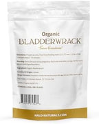 Halo Naturals Organic Bladderwrack Cut & Sifted, 4 Ounces USDA Certified | Resealable Pouch| Packaged in The USA