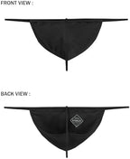 ZONBAILON Men's Thong Underwear G String Adjustable Bulge Pouch Seamless Sexy Swimwear Panties 1 or 3 Pack