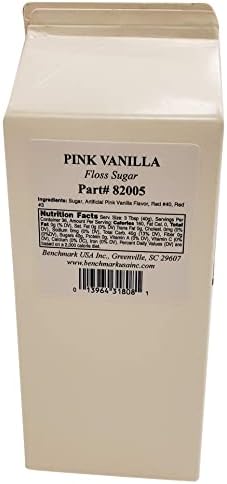 Benchmark USA 82005 Cotton Candy Floss, 3.25 lb., Pink Vanilla