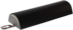 Master Massage 6" Half Round Bolster - Black