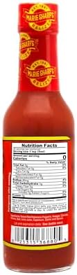 Marie Sharp’s BEWARE Comatose Heat Level Habanero Pepper Sauce, 5 oz | Extreme Heat Hot Sauce from Belize | All-Natural, No Preservatives | For Serious Chiliheads Only