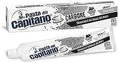 Pasta del Capitano Carbone Whitening Black Toothpaste 100ml 3.38fl.oz