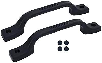 Plastic Grab Handle-Entry Door Assist Bar for RV, Trailer, Camper, Motor Home, Cargo Trailer, Boat-OEM Replacement (Black)