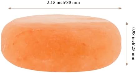 10 PCS Himalayan Round Massage Stone, Hand Carved Warm Cold Hot Message Stone for Therapy, Relaxing, SPA