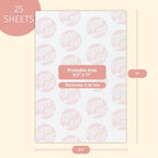 Printable Edible Wafer Paper Sheets from paper2eat (0.30 mm - 25 sheets/Vanilla)