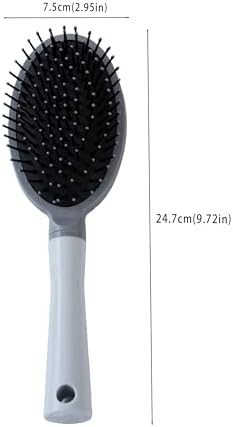 Hair Brush and Comb, Air Cushion Comb, Salon Results Detangling Hairbrush, Reduce Frizz and Static, Massage Scalp, Detangling Paddle Hairbrush for Men and Women, Girls, Kids, All Hair Types(Blue)