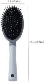 Hair Brush and Comb, Air Cushion Comb, Salon Results Detangling Hairbrush, Reduce Frizz and Static, Massage Scalp, Detangling Paddle Hairbrush for Men and Women, Girls, Kids, All Hair Types(Blue)