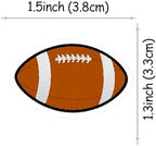 50 PCS Edible Rugby Cupcake Toppers Wafer Paper Rugby Ball Players Cake toppers Edible Football Party Decorations for Sports Football Theme Baby Shower Birthday Party Decorations Supplies