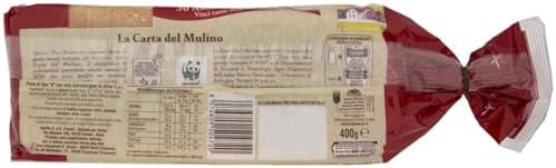 Mulino Bianco Biscuits | Mulino Bianco Pan Bauletto Bianco | Mulino Bianco Crackers | Mulino Bianco Italian Cookies | 14,1 Ounce Total