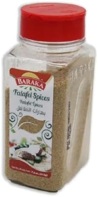 Baraka's Falafel Spices Seasoning Mix. (213g)