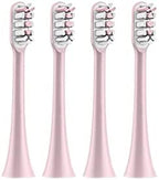 Artemisia Replaceable Toothbrush Head Compatible with Xiaomi Soocas X5 X3 X3U SOOCARE Electric Toothbrush Soft Dupont Bristle Replacement Head 4/10pcs (Color : 4 Pink)