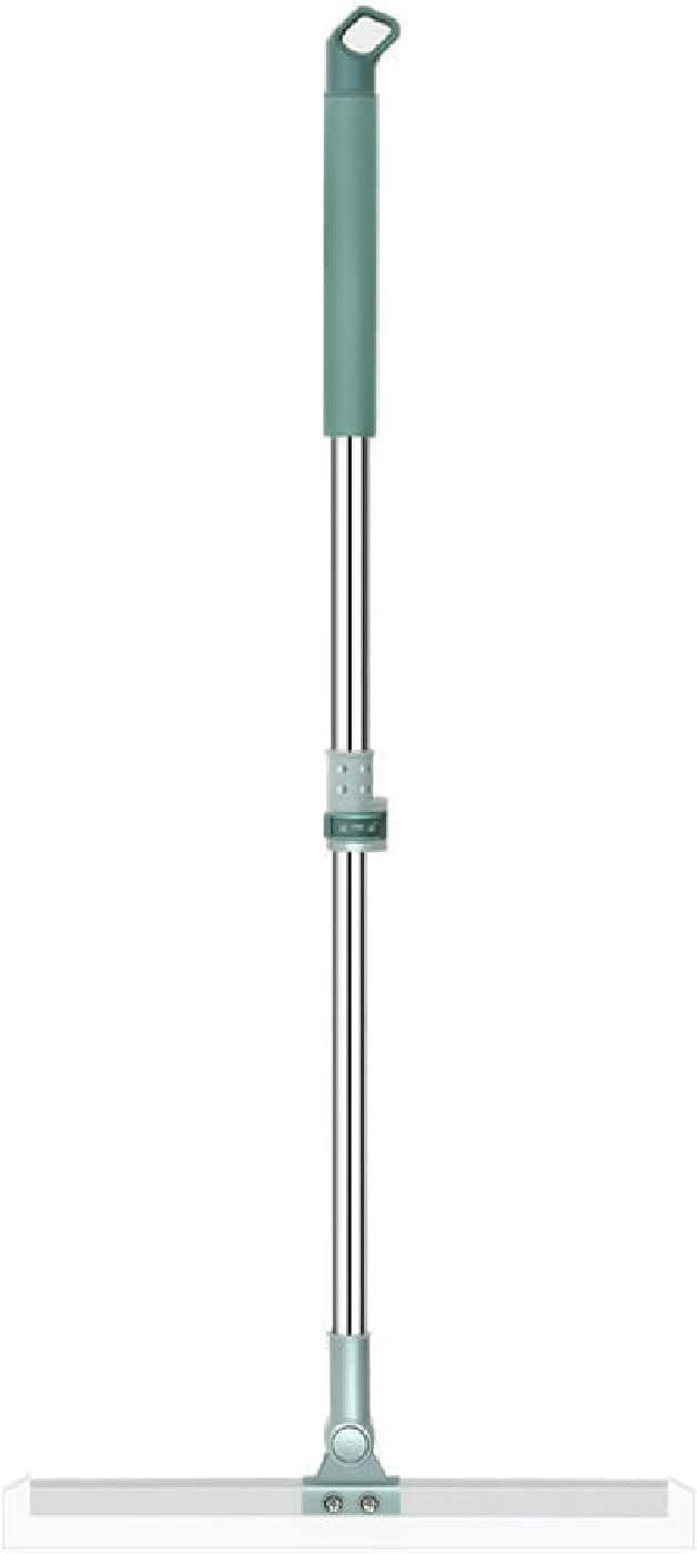 Multifunctional Magic Broom, Non-Stick Sweeping Broom, Retractable Silicone Floor Scraper Broom for Floors Glass Windows (52 cm)