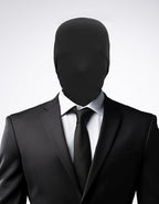 2 Pieces Full Face Mask Halloween Spandex Cosplay Hood Faceless Morph Masks Unisex Adult Party Costume Head Cloth