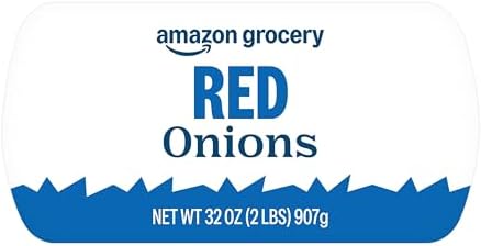 Amazon Grocery, Red Onions, 2 Lb
