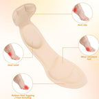 TIESOME 2 Pairs of High Heel Insoles, Sponge Insoles with High Heel Pads, Cuttable Highs Heels Insole for Loose Shoes, Heels Protectors, Arch Pain Relief Foot Pain