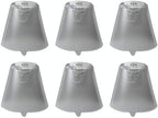 FCS Pack of 6 Click Sleeve for Siemens Signia Run/Prompt/Intuis Click-CIC/ITC and RIC Hearing Aid (Closed-Small).