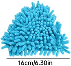 Triangle Mop Brush Head, Triangle Mop Head Absorbent Microfiber Chenille Brush Replacement Cleaning Tool 2PCS