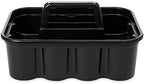 Rubbermaid Commercial Products Deluxe Carry Caddy for Take-Out Coffee/Soft Drinks Postmates/Uber Eats/Food Delivery Cleaning Products Sports/Water Bottles Black