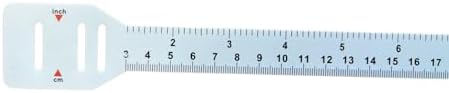 (Pack of 25) AnthroFlex Infant Head Circumference Tape Measure for Pediatrics, Baby, Babies - Plastic, Reusable, Non-Stretchable with End Insert - for OFC Occipital Frontal Circumference Measurement