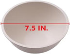 Chef Craft Eco Bamboo Fiber Mixing Bowl, 1 Quart Capacity, Natural