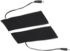 USB Electric Cloth Heater, 1 Pair 5V USB Electric Heating Film Heater Pads for Warming Hand Feet Home Warm, Heating Pads