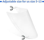 20pcs Plastic Shoe Trees To Keep Shape, Clear Shoe Tree For Unisex, Shoe Shaper for Sports Shoes Leater, Crease Protector Adjustable Boot Shaper Holder