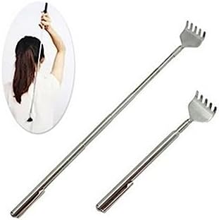 FOMIYES 2pcs Telescopic Stainless Scratcher Extendable and Portable for Relief for Use