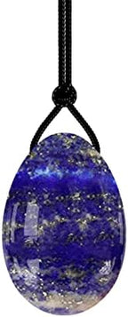 Yoni Eggs Rose Quartz Jade Egg Drilled Amethyst Balls for Women Kegel Exercise Natural Crystal Kegel Eggs,Lapis Lazuli,L-4.5x3cm