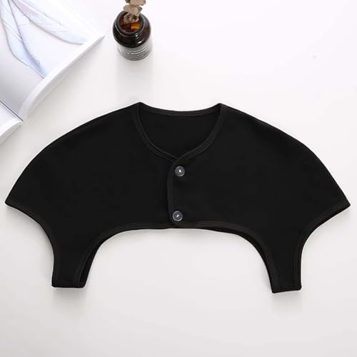 Thicker Shoulder & Neck Warmer for Arthritis, Shoulder & Neck Pain Relief - Shoulder Supports, Black