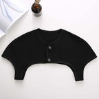 Thicker Shoulder & Neck Warmer for Arthritis, Shoulder & Neck Pain Relief - Shoulder Supports, Black