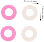 Anti-Slip Glasses Ear Socks 30 Pieces Silicone Eyeglass End Tips Non-Skid Glasses Supplies