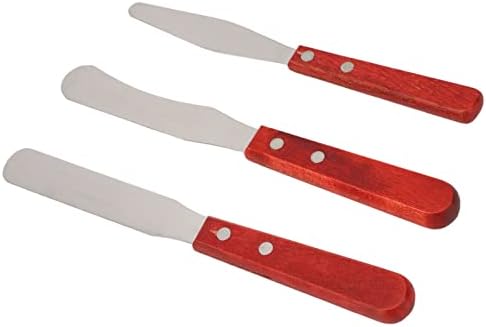 Yinhing Wax Spatulas Straight Body Waxing Applicator Sticks with Wooden Handle for Effortless Hair Removal and Skin Finishing Ideal for Home and Professional Use