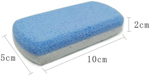 WOONEKY Double Sided Pumice Stone Foot Callus Scrubber Dead Skin Remover Lightweight Portable Foot Pedicure Tool 3.74X1.96 Inch for Feet Exfoliation and Heel Cleaner
