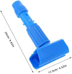 2pcs Detachable Mop Handle Clamp Replacement Clips for Commercial Cleaning Effortless Mop Head Replacement Reliable Holder for Various Cleaning Needs