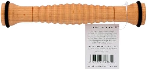 EARTH THERAPEUTICS Wooden Footsie Massager, 1 EA