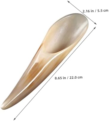 Natural Buffalo Horn Gua Sha Scraper Tool for Scalp Massage Smooth Tissue Massager for Myofascial Release for Neck and Back Relaxation