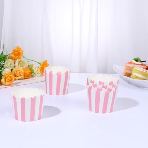 UPKOCH 150pcs Small Heat Resistant Oven Muffin Paper Cups round Cake Baking Dessert Holder Party Paper Baking Cups