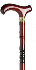 Natural Wood Walking Stick，Wood Cane，Wooden Walking Cane，Handcrafted Wooden Cane for Men or Women，w/Additional Anti-Slip Rubber Tip (Size : 85cm/33in)