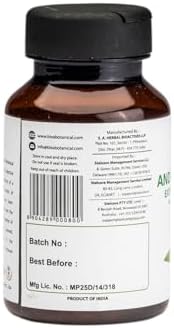 bixa BOTANICAL Andrographis (Kalmegh) | Ayurvedic Natural Herbal (450mg) Veg Capsules 60 Count (Pack of 1)