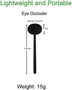3 Pack Handheld Eye Occluder for Vision Test, Portable Premium Ophthalmic Eye Exam Tool for Ophthalmologists Orthoptists and Optometrists (3pcs Common Occluders)