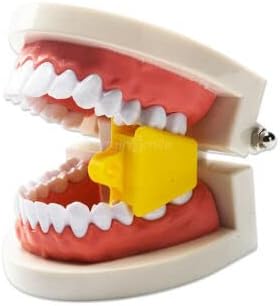 Dental Mouth Silicone Props Bite Blocks Autoclave Mouth Opener for Child Kids Adults 2pcs (Small)