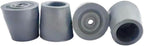 Walker Rubber Tips Replacement 1 Inch Heavy Duty Steel-Reinforced Rubber Tips for Walkers Commodes Shower Chairs Walking Canes, Essential Walker Feet Accessories for Seniors
