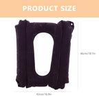 Inflatable Bed Sore Cushion for Elderly Ergonomic Butt Pad Pressure Ulcer Relief Lightweight Wheelchair Seat Cushion for Home Office School Use