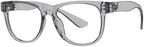 Eyekepper 6 Pack Metalless Reading Glasses with Screwless Spring Hinges Large Frame Readers for Men