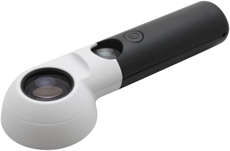 Aven Tools 26053 - Handheld Magnifier 10x/30x with LED Light